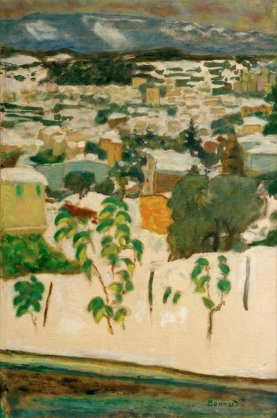 Schneeeffekt von Pierre Bonnard