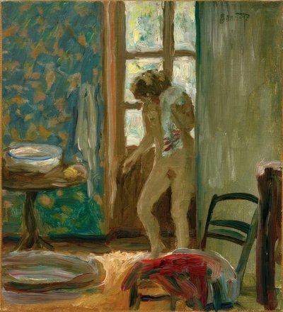 Die Toilette. Akt mit Handtuch von Pierre Bonnard