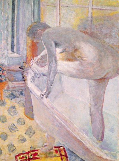 Großer Akt in der Badewanne, 1924 von Pierre Bonnard