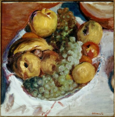 Stillleben, drei Trauben von Pierre Bonnard