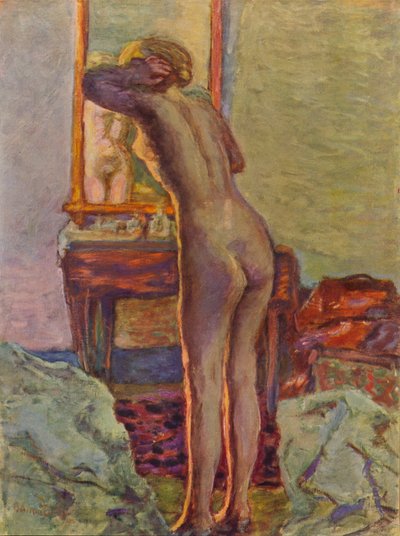 Akt bei der Friseurin, 1935 von Pierre Bonnard