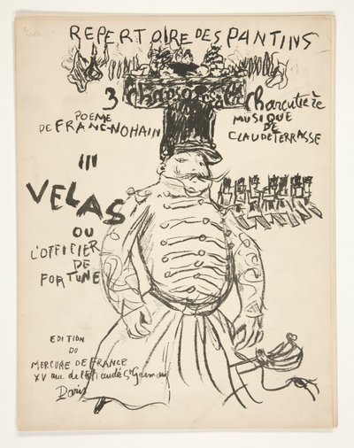 Repertoire du Theatre des Pantins von Pierre Bonnard