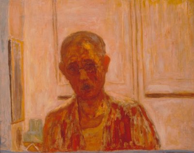 Selbstbildnis im Spiegel von Pierre Bonnard