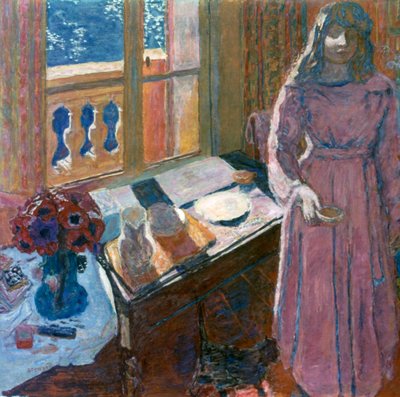 Die Schale Milch, ca. 1919 von Pierre Bonnard
