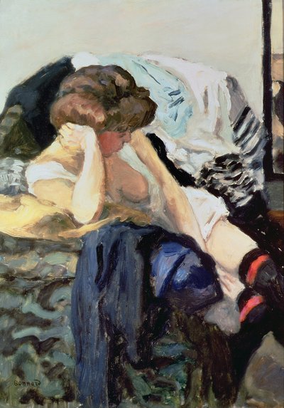 Die roten Hosenträger von Pierre Bonnard