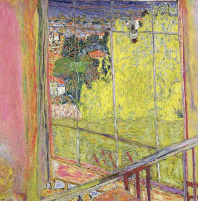 Das Atelier mit Mimose von Pierre Bonnard