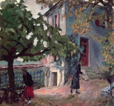 Die Terrasse von Pierre Bonnard