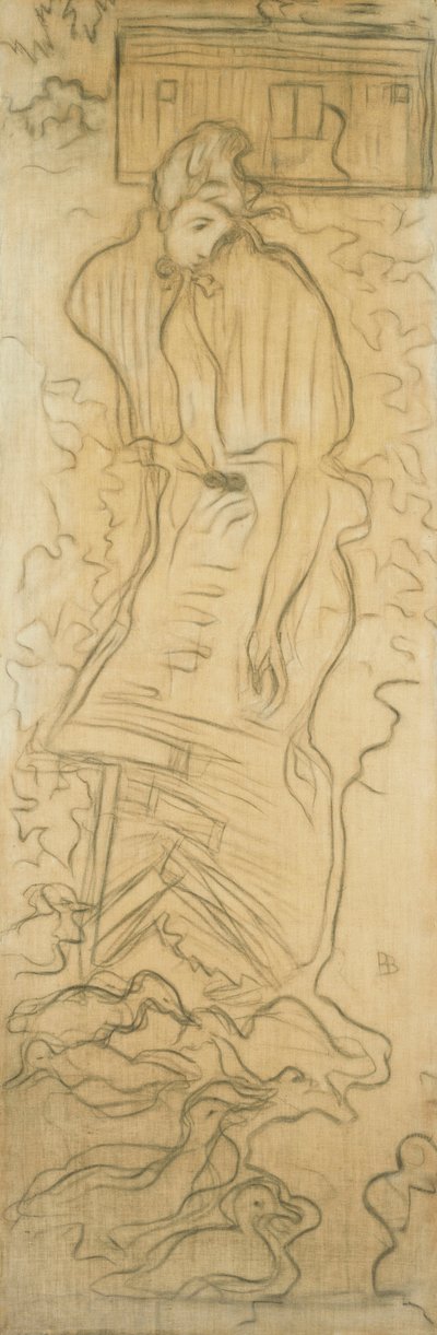 Frau mit Enten von Pierre Bonnard