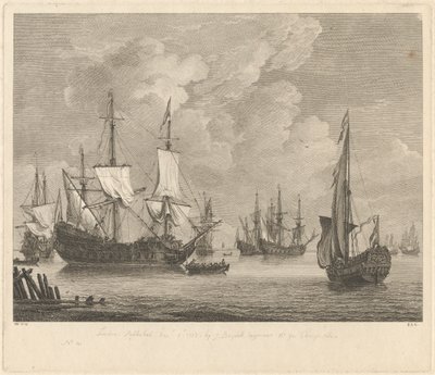 Marinestudie Nr. 4 von Pierre Charles Canot
