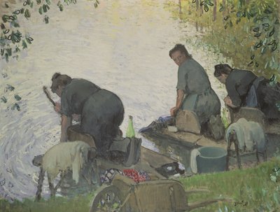 Die Wäscherinnen von Pierre Eugene Montezin
