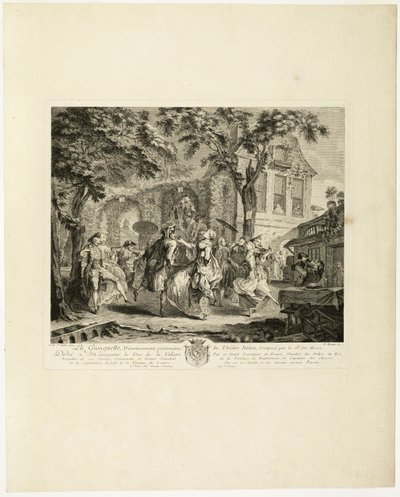 Der Tanzsaal von Pierre François Basan