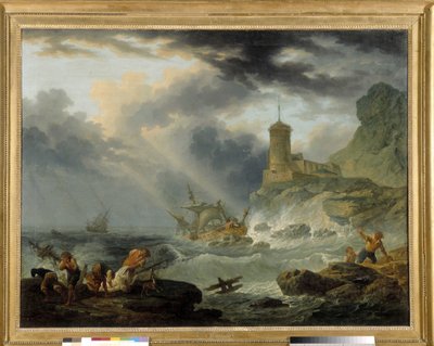 Das Schiffswrack von Pierre Joseph Wallaert