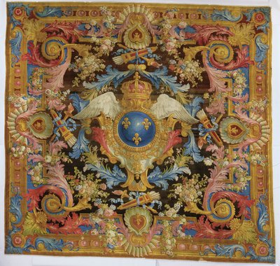 Louis XV Savonnerie-Teppich, 1740-50 von Pierre Josse Perrot