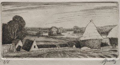 Brebant Farm von Pierre Louis Gatier