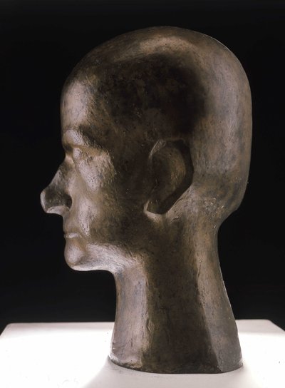Büste von Baudelaire, Bronze von Pierre Maurice Raymond Duchamp Villon