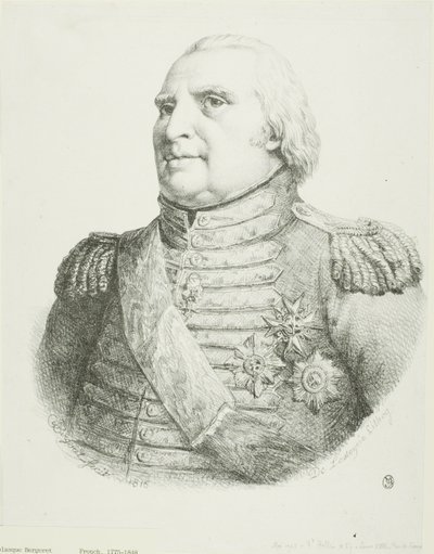 Porträt von Louis XVIII von Pierre Nolasque Bergeret