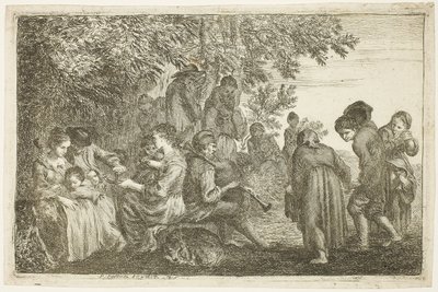 Gartenparty von Pierre Parrocel