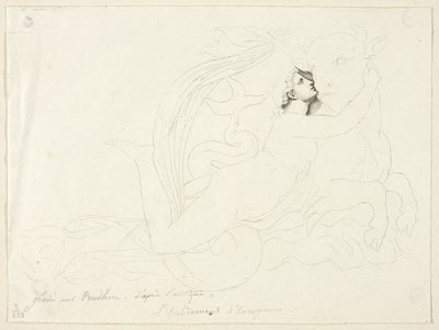 Raub der Europa von Pierre Paul Prud
