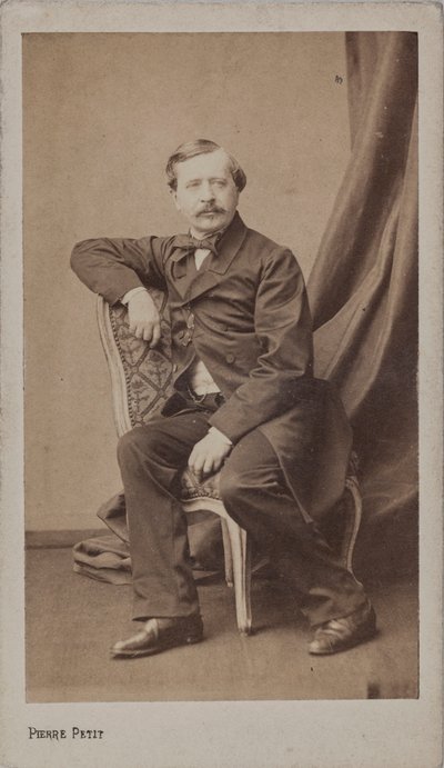 Porträt von Louis de Loménie 1818-1878 von Pierre Petit