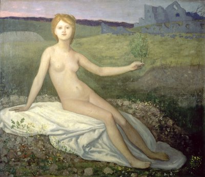 Hoffnung, 1871-2 von Pierre Puvis de Chavannes