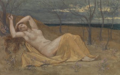 Tamaris, ca. 1886-87 von Pierre Puvis de Chavannes