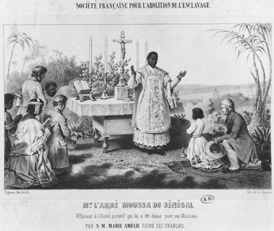 Abt Moussa, Senegal, ca. 1840 von Pierre Roch Vigneron