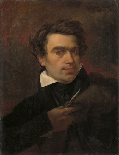 Selbstporträt von Pierre Van Hanselaere