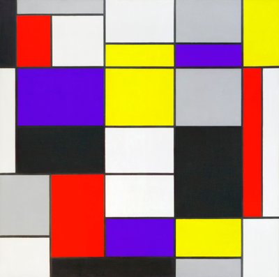 Komposition A von Piet Mondrian