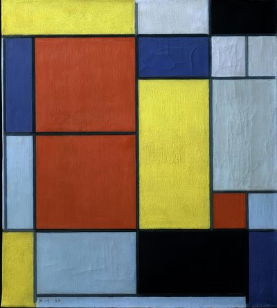 Komposition II von Piet Mondrian