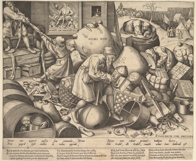Jedermann von Pieter Bruegel the Elder