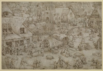 Kirmes in Hoboken, 1559 von Pieter Bruegel the Elder