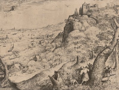 Die Kaninchenjagd, 1560 von Pieter Bruegel the Elder