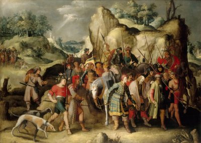 Die Bekehrung des Heiligen Paulus von Pieter Brueghel the Younger
