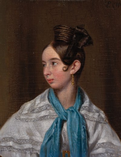 Elisa Pearson Playter, ca. 1837 von Pieter Christoffel Wonder