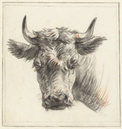 Kopf eines Rindes von Pieter Gerardus van Os