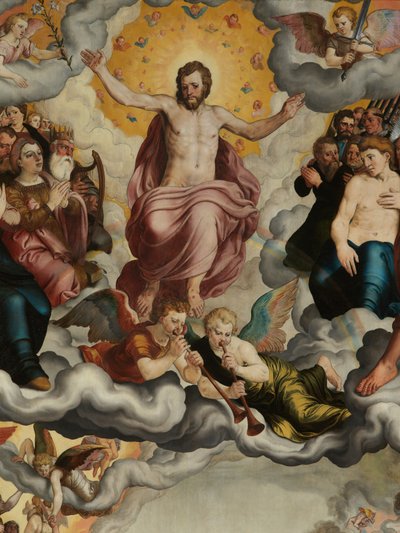 (Detail) des Jüngsten Gerichts von Pieter Jansz. Pourbus