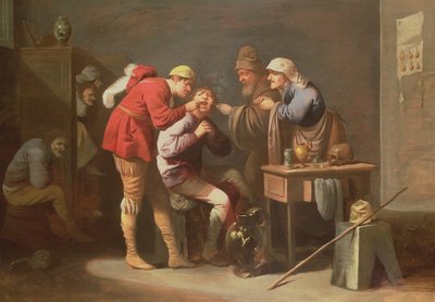 Ein Besuch beim Zahnarzt von Pieter Jansz. Quast