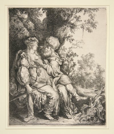 Juda und Tamar von Pieter Lastman