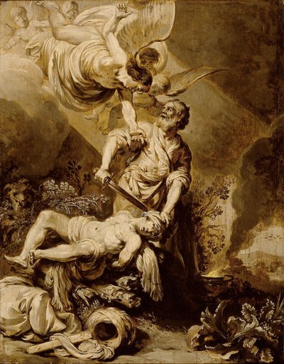 Das Opfer Abrahams von Pieter Lastman