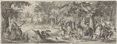Reiherjagd von Pieter Serwouters