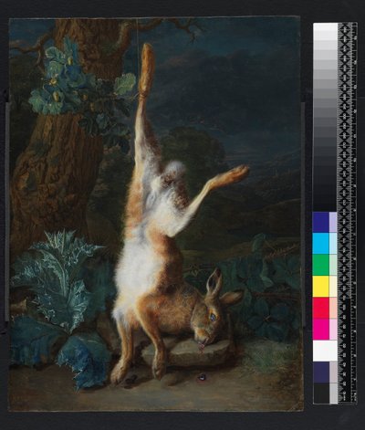 Ein toter Hase, vor 1782 von Pieter Snyers