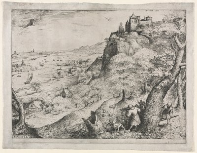 Die Kaninchenjagd von Pieter The Elder Brueghel