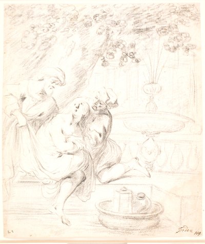 Susanne und die zwei Älteren von Pieter de Grebber