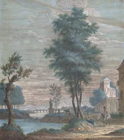 Italienische Landschaft, 1769 von Pieter de Groot