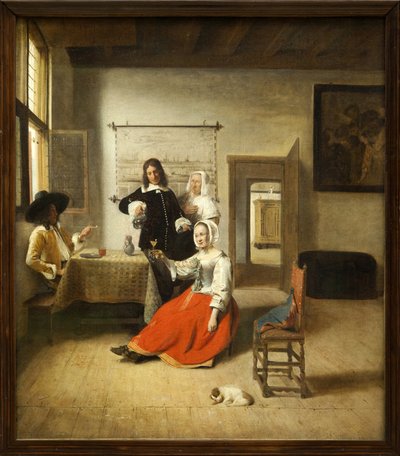 Der Trinker von Pieter de Hooch