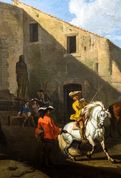 Das Manège von Pieter van Bloemen