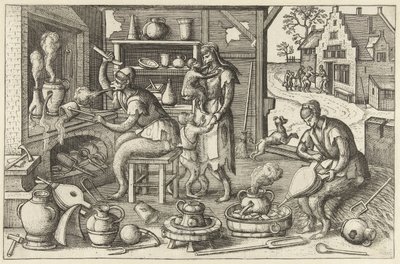 Alchemist von Pieter van der Borcht (I)