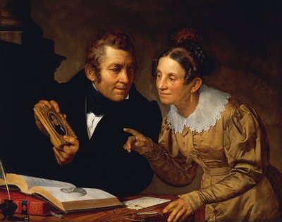 Porträt der Eltern von Pietro Fabris