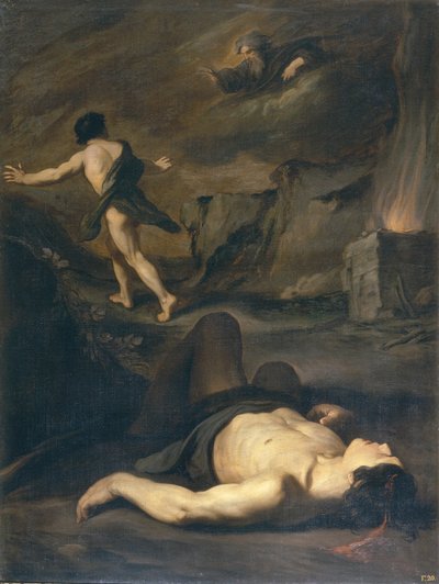 Kain und Abel von Pietro Novelli