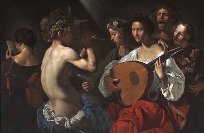 Bacchisches Konzert, ca. 1625-30 von Pietro Paolini